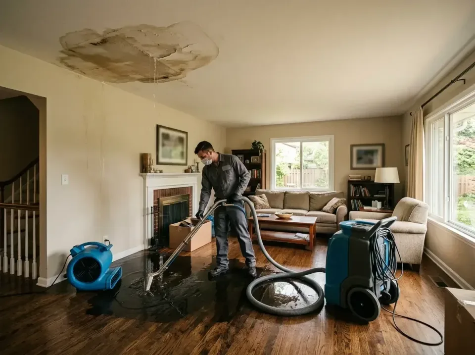 attic-pipe-burst-ceiling-drip-008 — frequently asked questions, Water Damage Restoration & Carpet Care in Paw Paw Lake, MI